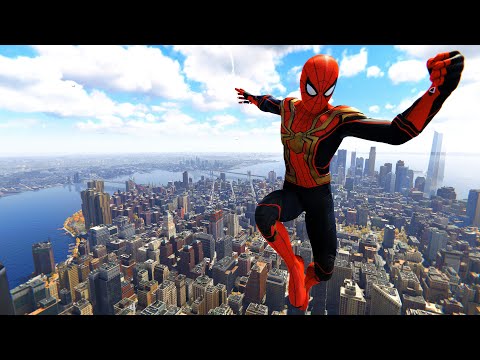 Spider-Man PS5 - No Way Home Integrated Suit Flawless Combat, Stealth & Free Roam Gameplay
