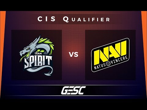 Spirit vs NaVi Game 1 - GESC Jakarta CIS Qualifier: Winners' Finals - @Bkop92