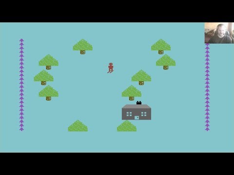 Lukozer Retro - Cascade Cassette 50 - 15 - Downhill Ski Jump - C64