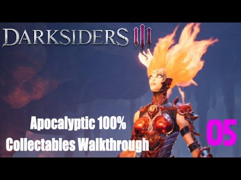 PS4 Darksiders 3 Apocalyptic 100% Walkthrough The Nether Harvester Area  05