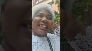 Walking around in Harlem