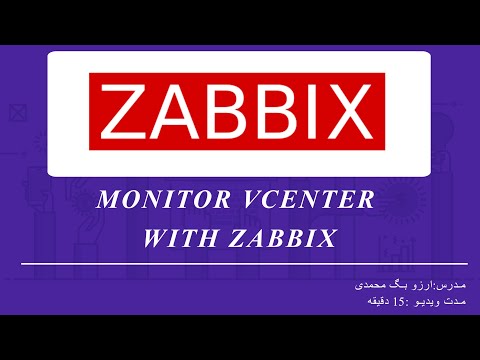 monitor vcenter with zabbix