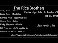 The Rice Brothers - Fairfax, Va 1991