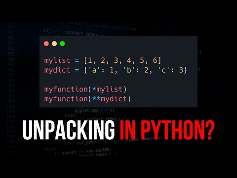 Unpacking Operators in Python: Making Sense of Asterisks