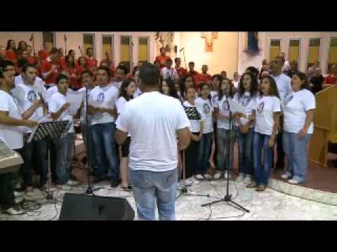 Sancta Maria choir in medjugorje part1 - youth festival 2011
