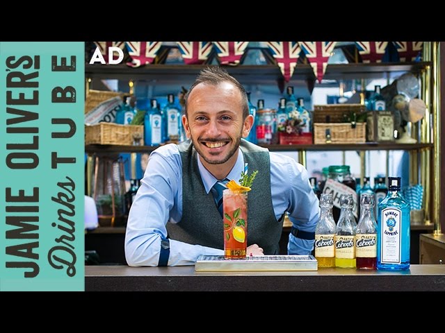 Tropical stranger gin cocktail: Michele Venturini