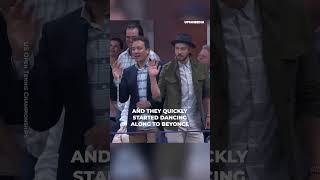 Justin Timberlake and Jimmy Fallon dancing “Single Ladies” #shorts