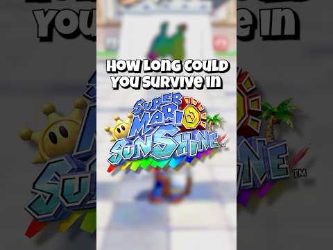How Long Can You Survive in Bianco Hills? #supermariosunshine