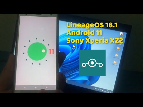 Custom ROM LineageOS 18.1 Android 11 for Sony Xperia XZ2