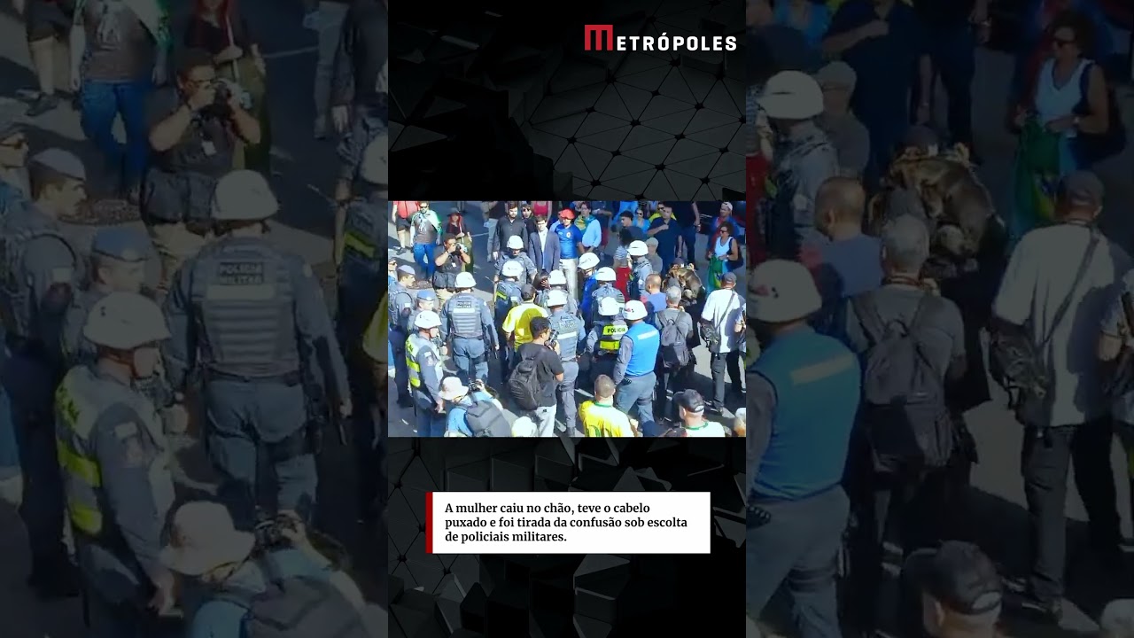 Ato da direita na Paulista tem tumultos mesmo com baixa adesão
