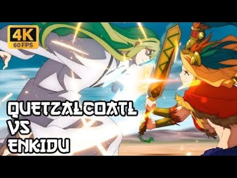 Quetzalcoatl vs Enkidu - Fate-Grand Order- Babylonia - 4K 60FPS