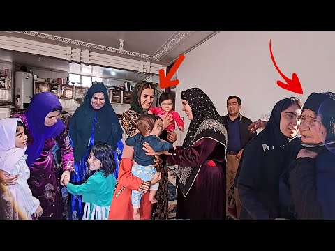 Doora nomads' party at the house of Mahbouba's sister