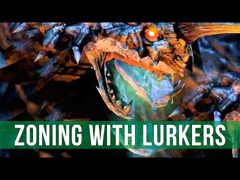 StarCraft 2: Zoning with Lurkers!
