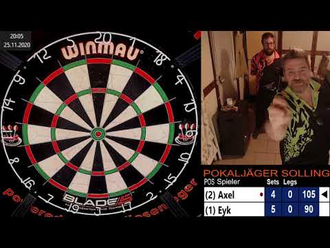Darts: 105 High Finish ( Axel)