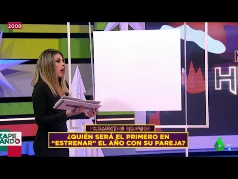 Valeria Ros desvela qué colaborador de 'Zapeando' 'estrenará' primero el año con su pareja