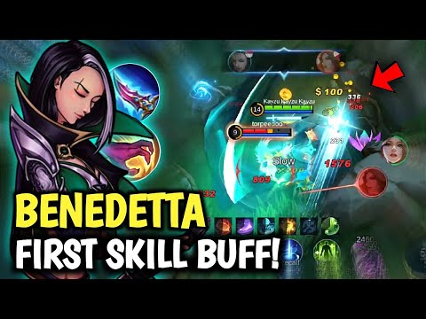 Benedetta Insane First Skill Damage + Physical Penetration Build! - Mobile Legends