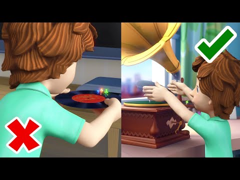 How to play a Record Disc CORRECTLY ✅ | The Fixies - Kingdom Kids Zone, Little Learners - The Fixies