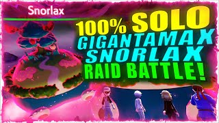 🌳 GIGANTAMAX SNORLAX EASY EXPLOIT & SOLO 5 STAR MAX RAID BATTLE GUIDE | POKEMON SWORD AND SHIELD!