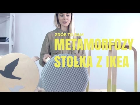 3 pomysły na metamorfozę stołka z IKEA