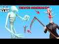 Giant Puppeteer And Cursed Nun With Clay Trevor Henderson Creature
