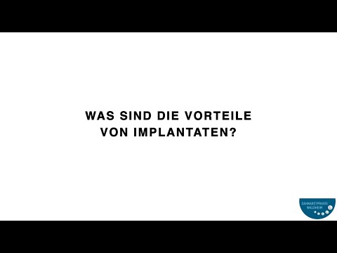 Thema: IMPLANTATE - Frage an Dr. Aleyt: Was sind die Vorteile von Implantaten?