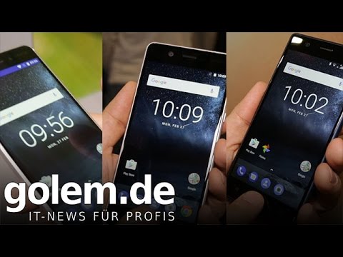 Nokia 3, 5 und 6 - Hands on (MWC 2017)