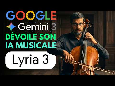 GOOGLE GEMINI dévoile son générateur musical aux multiples options : LYRIA 3