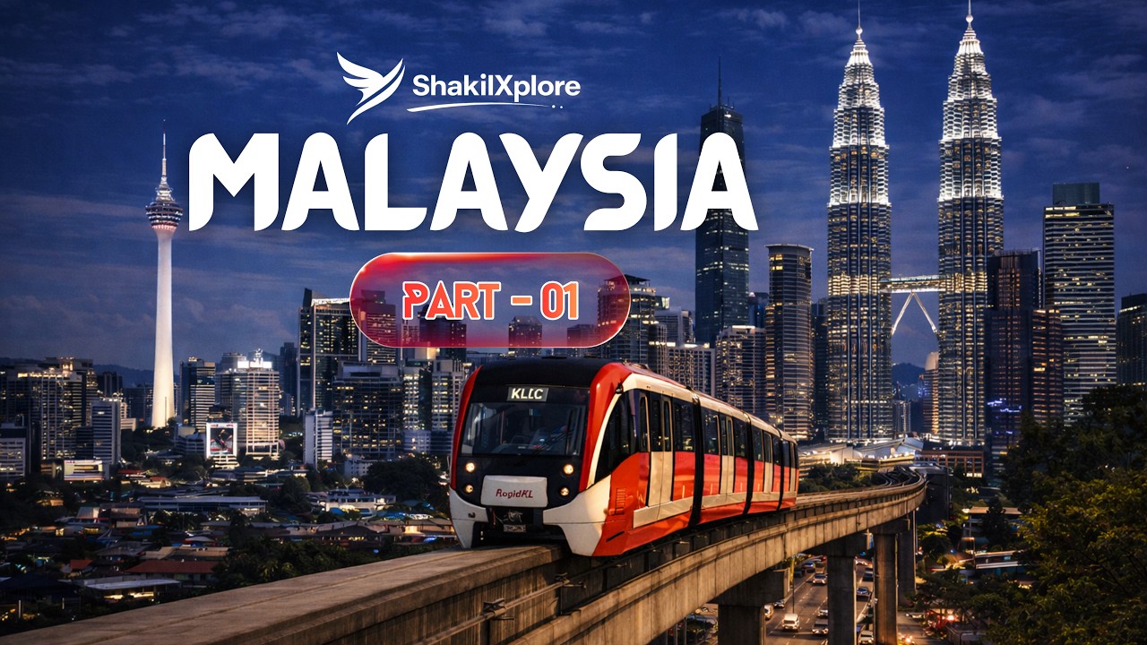 Malaysia Travel Day 01 | Kuala Lumpur | Shakilxplore