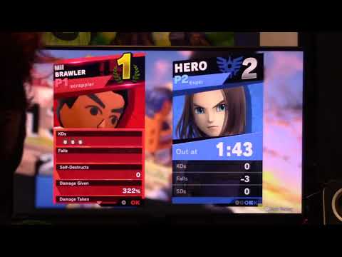 FireThePyro (Mii Brawler) vs. Santos (Hero, Sephiroth) - Losers Round 3 - BNB Playlive Weekly