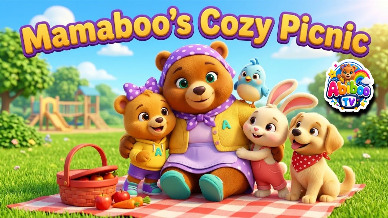 Mamaboo's Cozy Picnic 🧺🐻 | Sharing Song for Kids | Nursery rhymes 