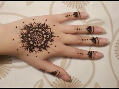 Easy, Simple Henna Design