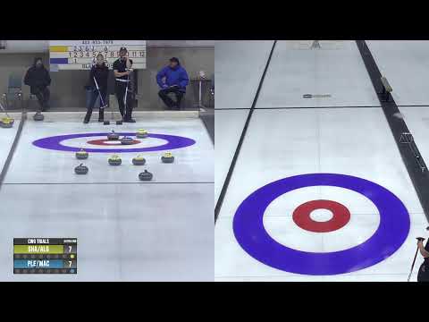2022 Curling CWG Mixed Doubles Trials Draw 7 - Oilfields Curling Club, Black Diamond AB.