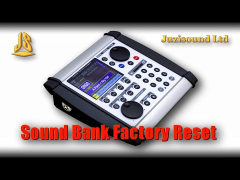 Sound Bank Factory Reset
