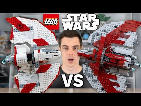 LEGO Star Wars T-6 JEDI SHUTTLE COMPARISON! (7931 vs 75362 | 2011 vs 2023)