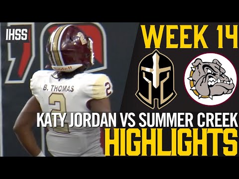 Epic Clash at NRG! Summer Creek vs. Katy Jordan Highlights - High School Football Action