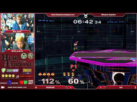 Heir2 - Android (Sheik) Vs. Ice (Cpt.Falcon) - Winners Quarters - Melee