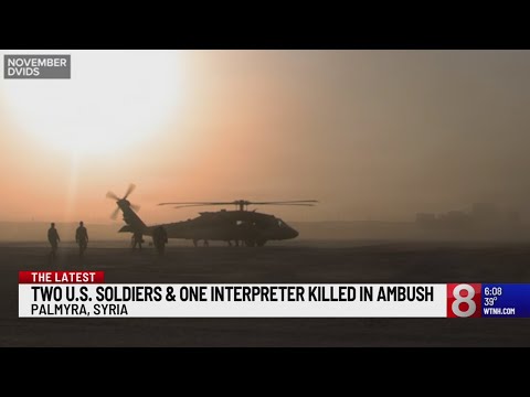 2 US soldiers, an interpreter killed in Syria