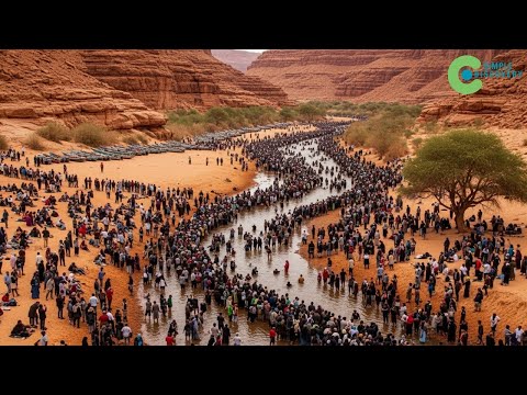 Afganistán BOMBEA AGUA de un río en el DESIERTO y causa DESASTRE en 4 países