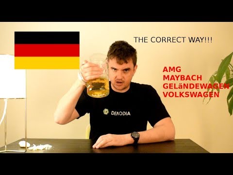 How To Pronounce German Car Names Part 2