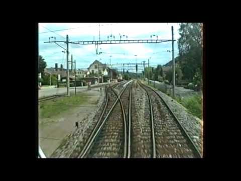 Führerstandsfahrt mit der S41 Bülach - Winterthur