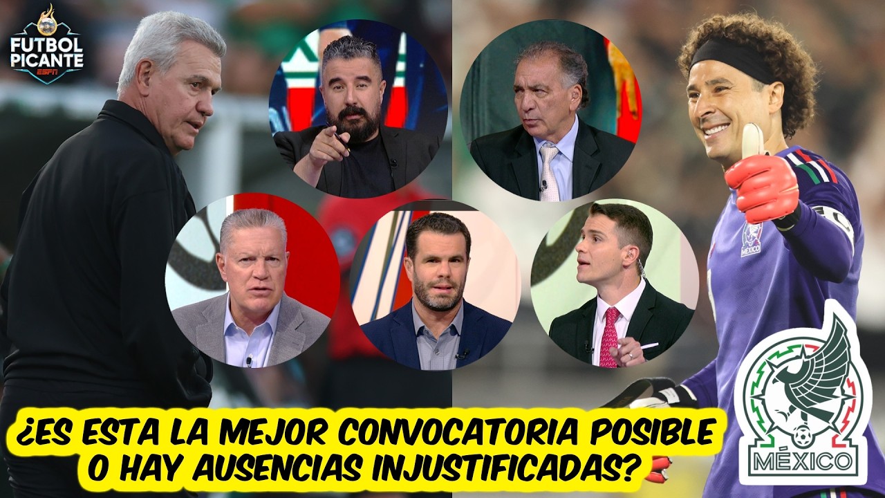 POLÉMICA en FUTBOL PICANTE tras AGUIRRE dar conocer la lista de jugadores para MEXICO en el MUNDIAL