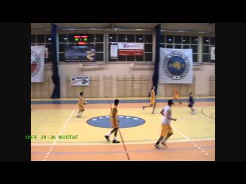 Liga Okręgowa Koszykówki 2010/2011  OSiR Kłobuck - UKS Mustaf  Częstochowa  2 kwarta
