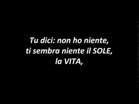 Meraviglioso (testo) - Negramaro