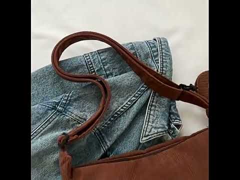 Сумка кросс-боди из вельвета женская, бежевая - фото 1 - id-p2385860751