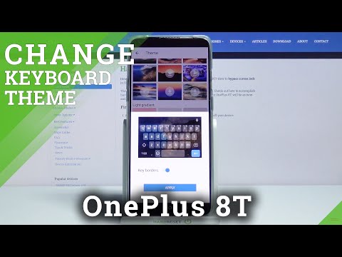 How to Change Keyboard Customization in OnePlus 8T - Change Keyboard Style