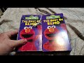 My Sesame Street Elemo S World VHS Collection