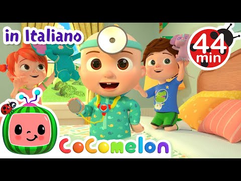 Non si salta sul letto - I Cinque Animali | CoComelon Italiano - Canzoni per Bambini