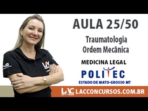 POLITEC-MT - Técnico em Necropsia 2017 - Traumatologia - Ordem Mecânica - 25/50