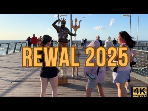 “Rewal w sezonie – Zobacz, jak wygląda to miejsce latem! 🏖️” Spacer z kamerą (4K-60fps)