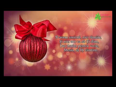 "Din a cerului mărire" Cântă 3 copilași - COLIND